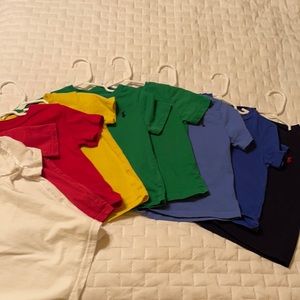 Lot of 10 Ralph Lauren boy tees.  18 & 24 month